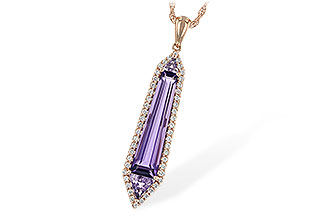 C243-74272: NECK 2.62 AMETHYST 2.85 TGW