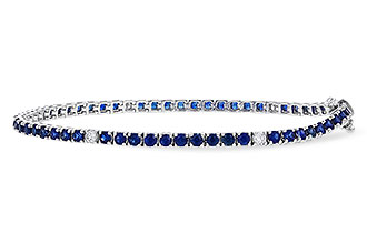 F329-19708: BRACELET 3.27 TW SAPP 3.52 TGW (7")