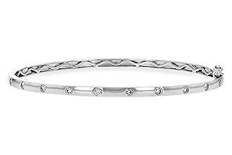 G243-77863: BANGLE BRACELET .40 TW