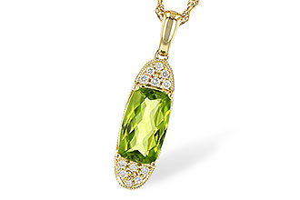 H327-44199: NECK 1.90 PERIDOT 2.00 TGW