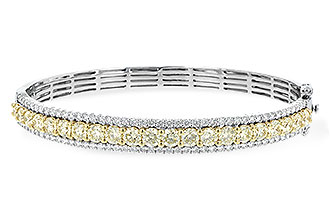 K243-76035: BANGLE 4.20 YELLOW DIAS 5.63 TW