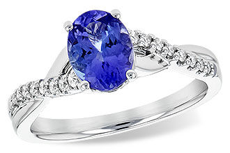 K244-70626: LDS RG 1.20 TANZANITE 1.35 TGW