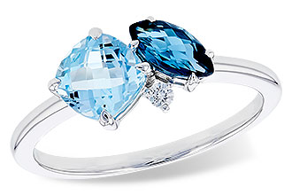 K328-29681: LDS RG 1.49 TW BLUE TOPAZ 1.52 TGW